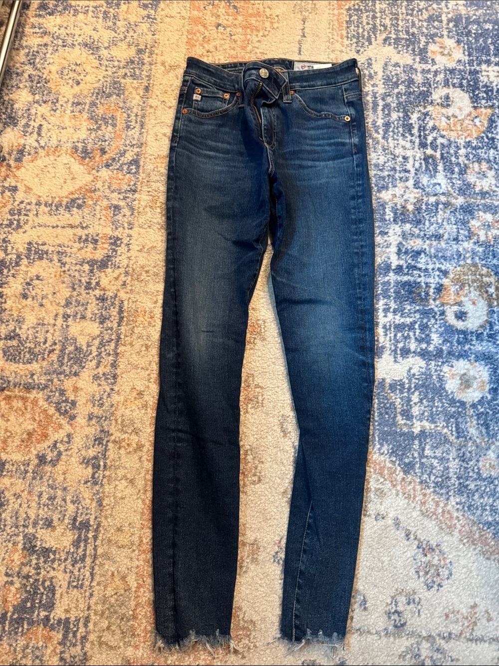 AG Adriano Goldschmied Dark Indigo Skinny Jeans